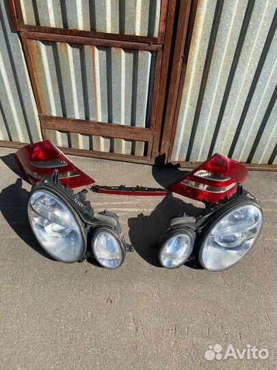 Фары на mercedes w211