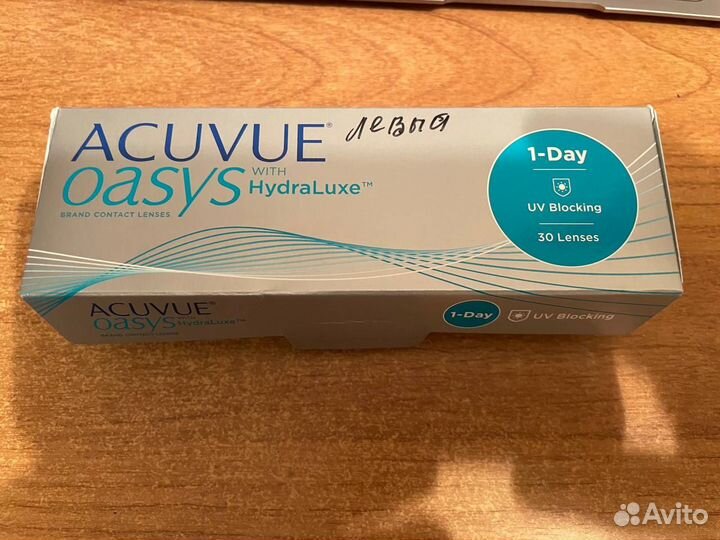 Линзы контактные acuvue oasys однодневные
