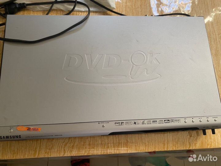 Видеоплеер samsung dvd k 105