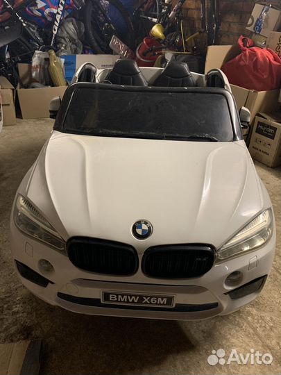 Детский электромобиль BMW x6