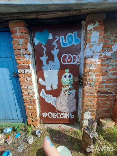Разрисовка гаражей