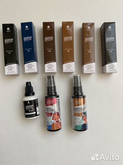 Краски для бровей Бронсан, Рефетоцил, Левиссим