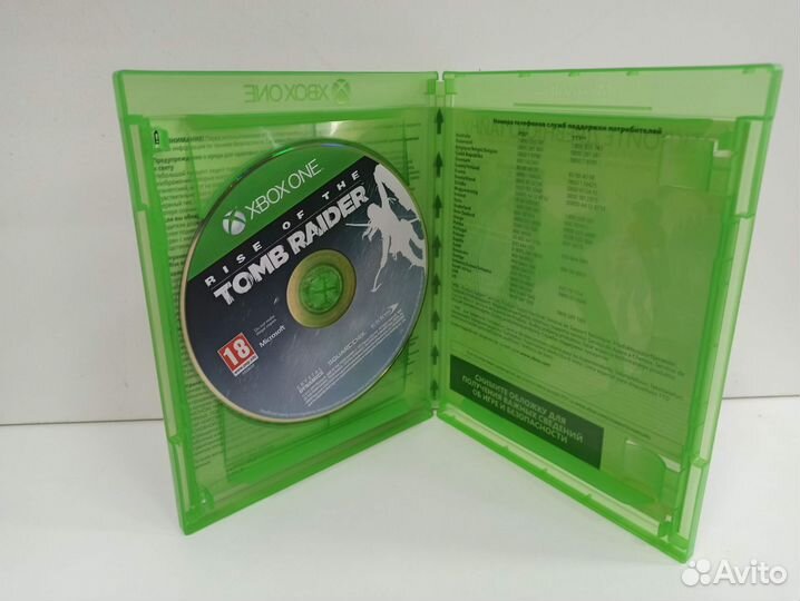 Игровые диски. Xbox One Rise of the Tomb Raider