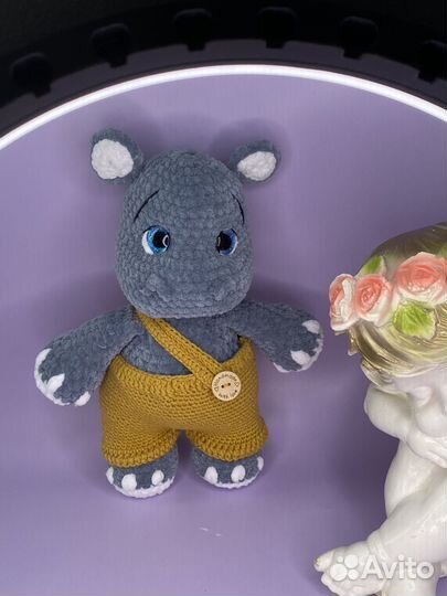 Игрушка бегемот