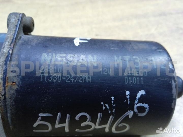 Мотор стеклоочист. Ниссан Альмера Н16