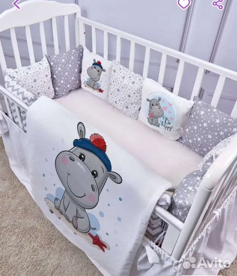 Комплект бортиков в кроватку