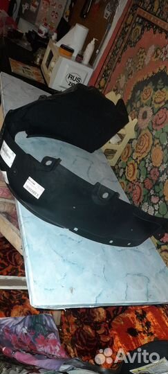 Подкрылок передний левый на хендай солярис