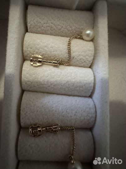 Серьги с жемчугом