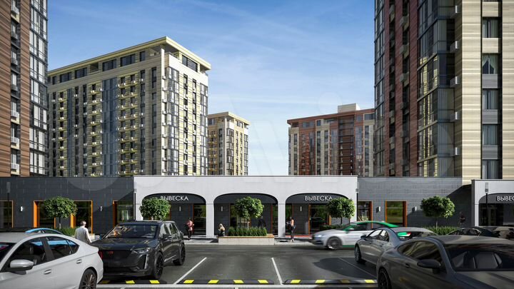 2-к. квартира, 65,2 м², 13/14 эт.