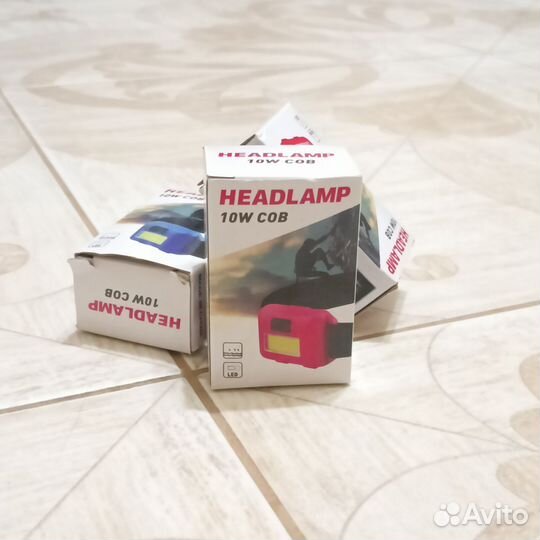 Налобный фонарь, светодиодный, миниатюрный