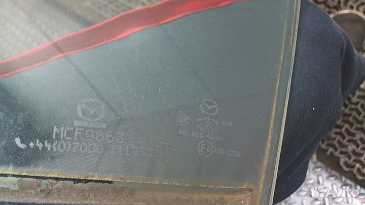 Стекло боковой двери Mazda 6 (GH), 2008