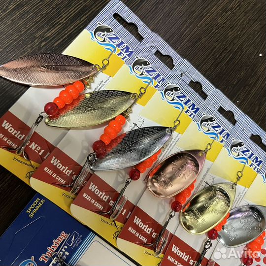 Набор блесен вертушек mepps 12 шт №2