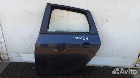 Дверь задняя левая opel astra J (LDN31FG01)