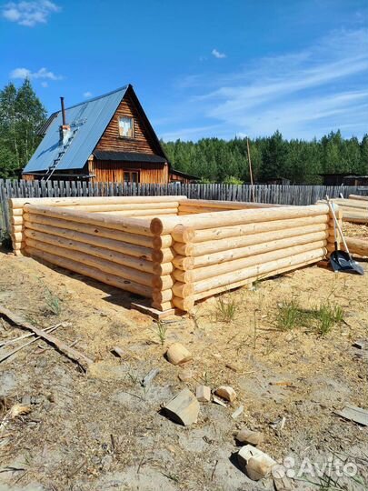 Сруб для бани 4,5 на 4,5