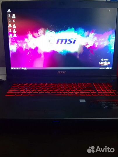 Игровой ноутбук msi