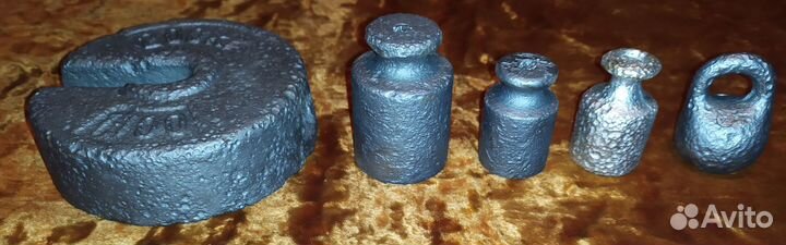 Гири для настольных механических весов. Лот