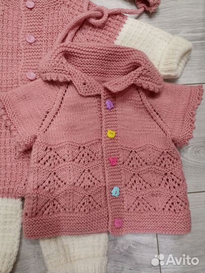 Комплект для девочки 6-12 мес