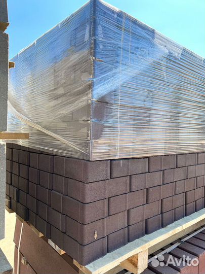 Брусчатка коричневая с гарантией