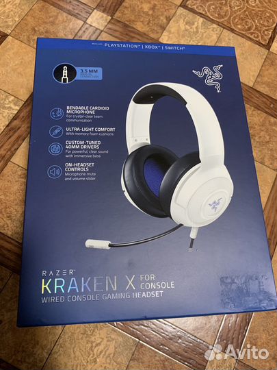 Наушники Razer Kraken X for Console