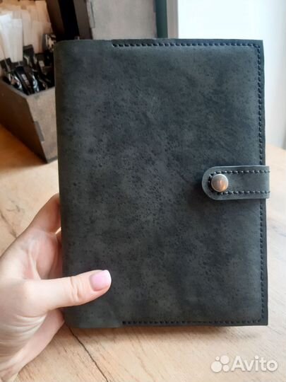 Кожаный блокнот ручной работы