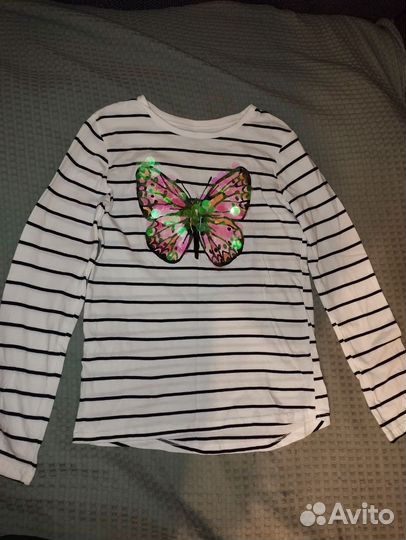 Лонгслив, кофточка для девочки р. 152