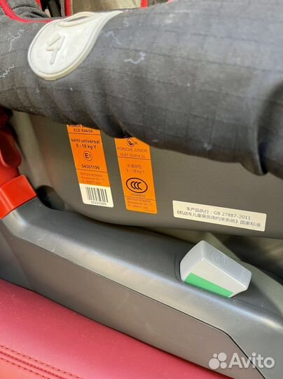 Автокресло Porsche оригинал