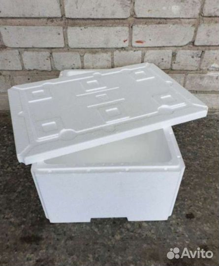 Ящики пенопластовые Новые с крышками, для рыбы