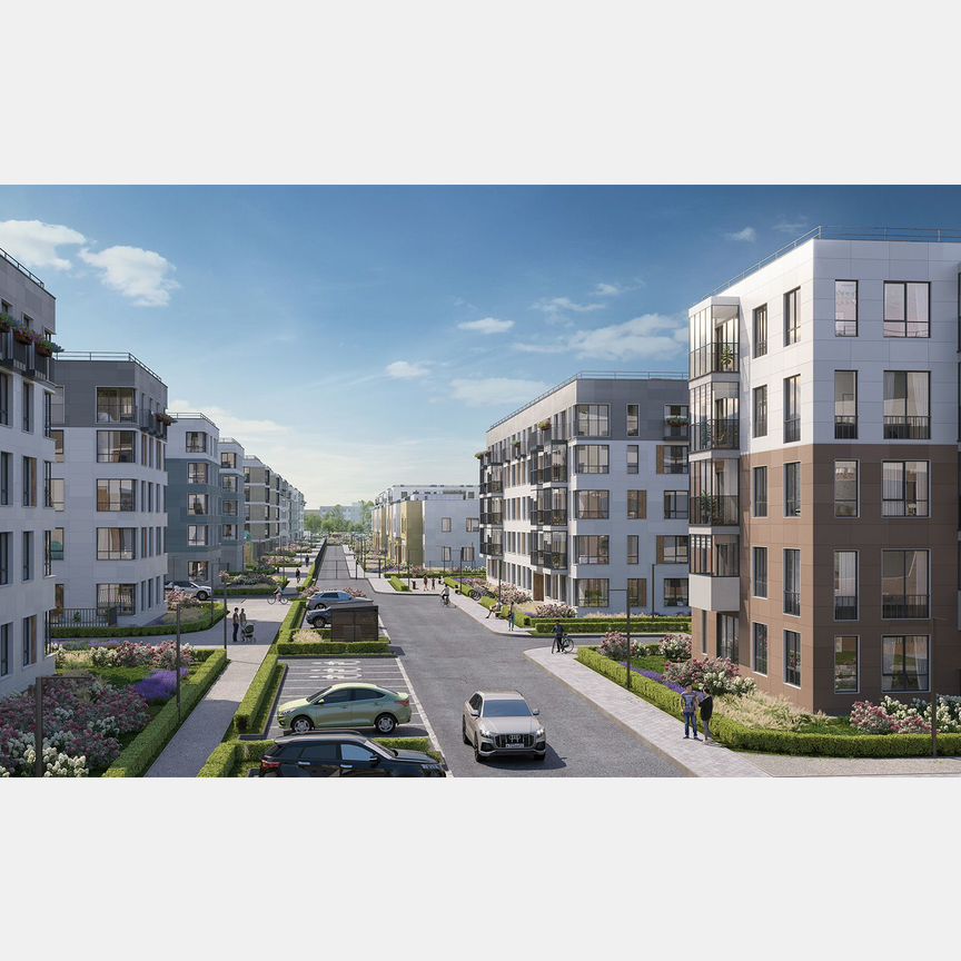 2-к. квартира, 46,3 м², 3/5 эт.