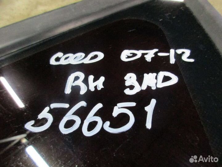 Стекло кузовное глухое правое Kia Ceed 2007-2012