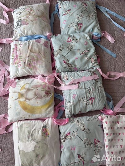 Подушки для детской кроватки