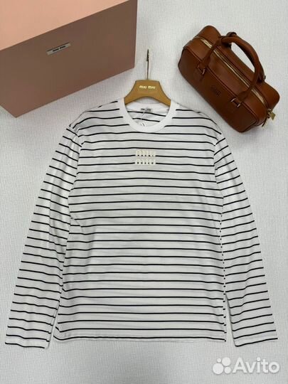 Лонгслив miu miu