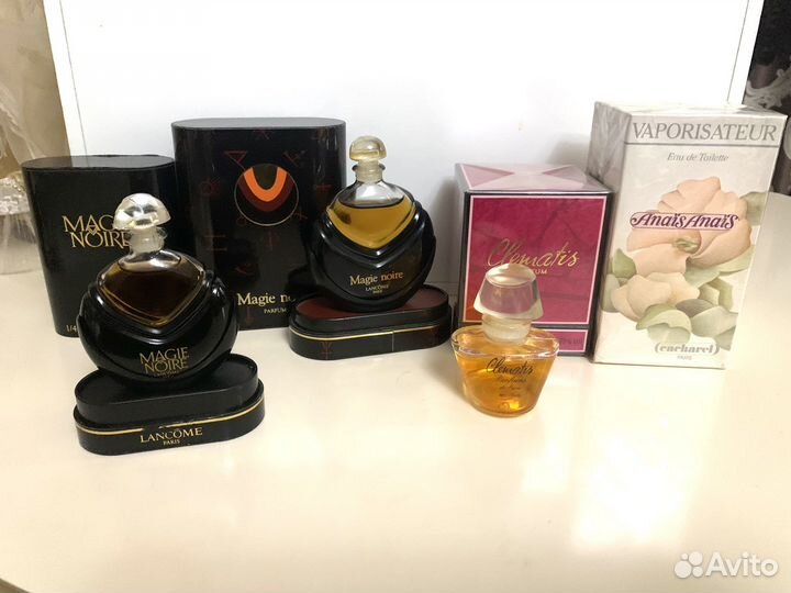 Винтажные духи времен СССР