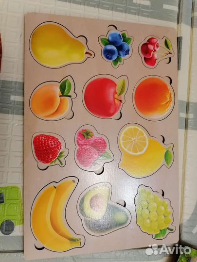 Рамки вкладыши монтессори