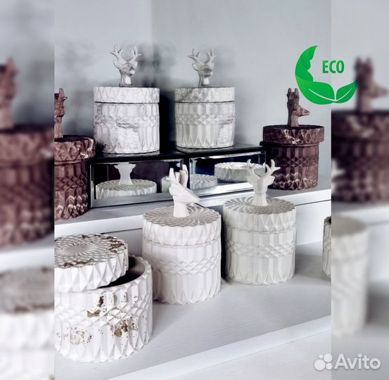 Ароматическая свеча ручной работы 200 мл