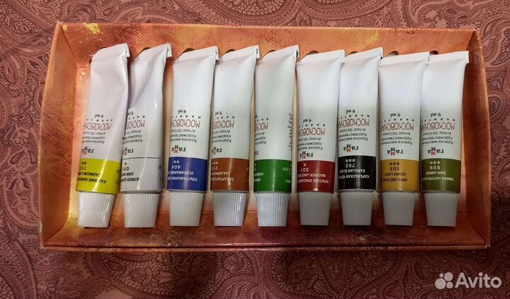 Масляная пастель водорастворимая,масляные краски