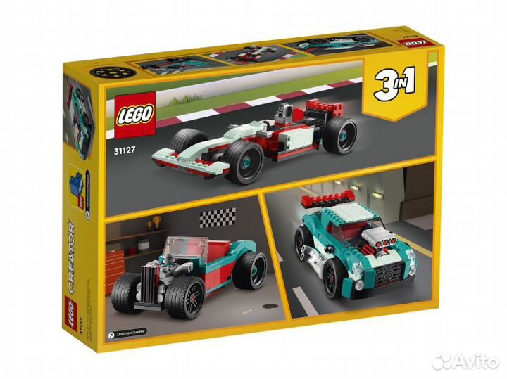 Lego 31127 Creator Уличные гонки