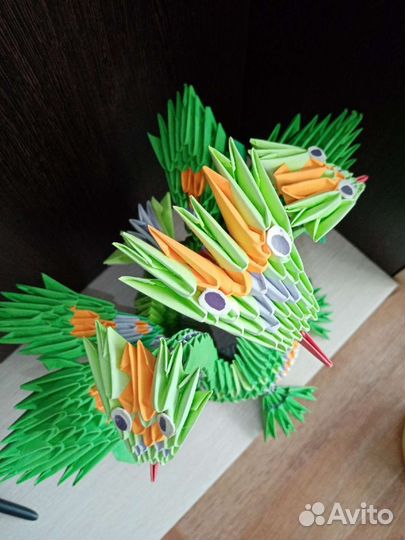 Поделка Дракончик/ваза