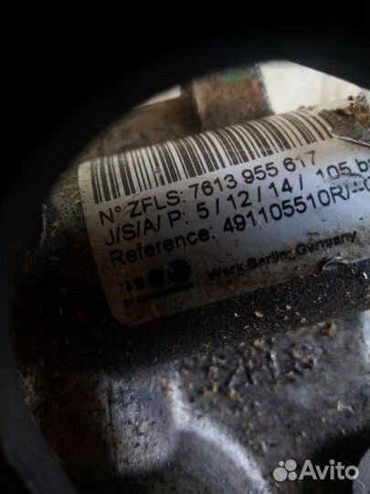 Насос гур Renault Duster 1 2010