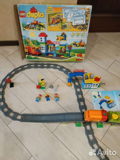 Lego duplo лего дупло поезд 10508