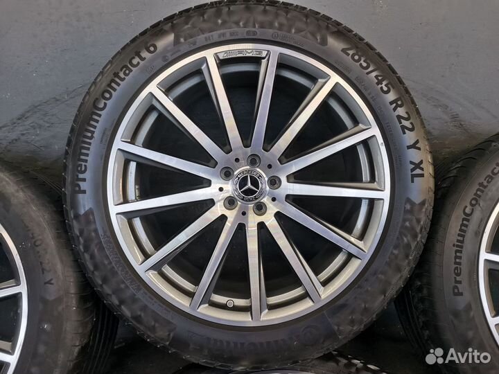 Оригинальные AMG колеса Mercedes GLS GLE W167 R22