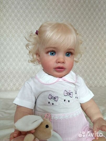 Кукла Реборн большая 70 см ручной работы
