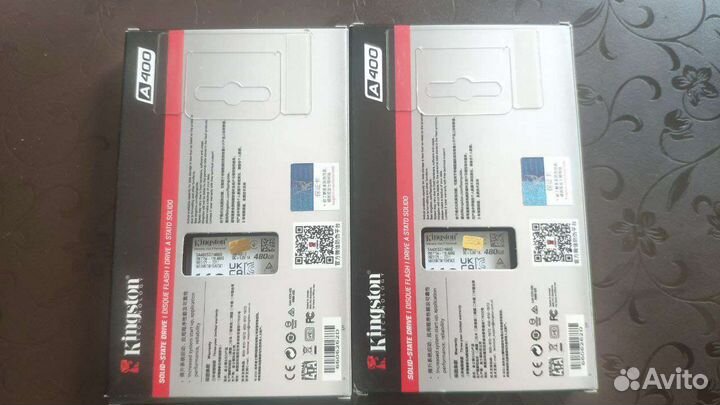 Жесткий диск ssd 480gb A400 Kingston