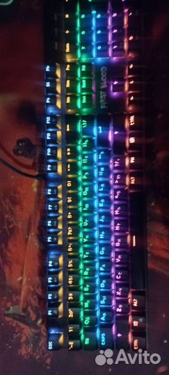 Игровая механическая клавиатура dexp first blood