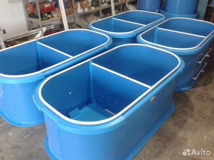 Емкость для разведения рыбы из полипропилена
