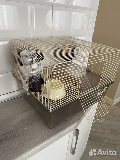 Клетка для грызунов большая б/у