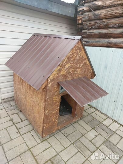 Будка для собаки утепленная