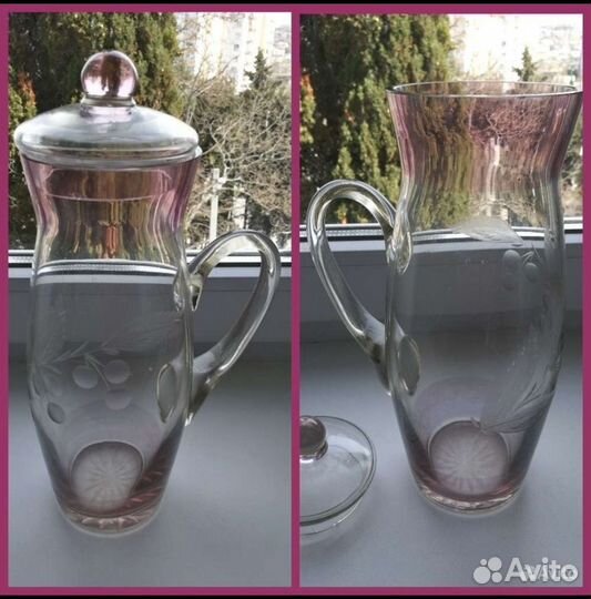 Кувшин стекло СССР