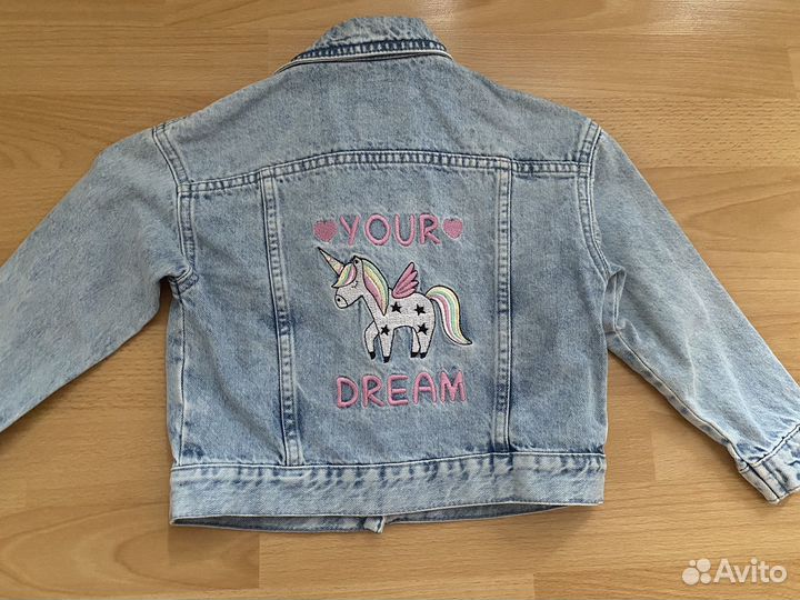 Джинсовая курточка для девочки