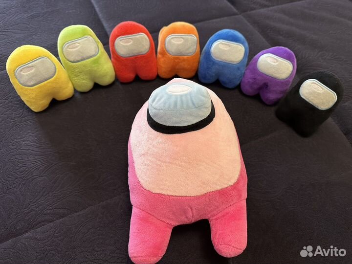 Мягкие игрушки Among Us 10 см и 20 см