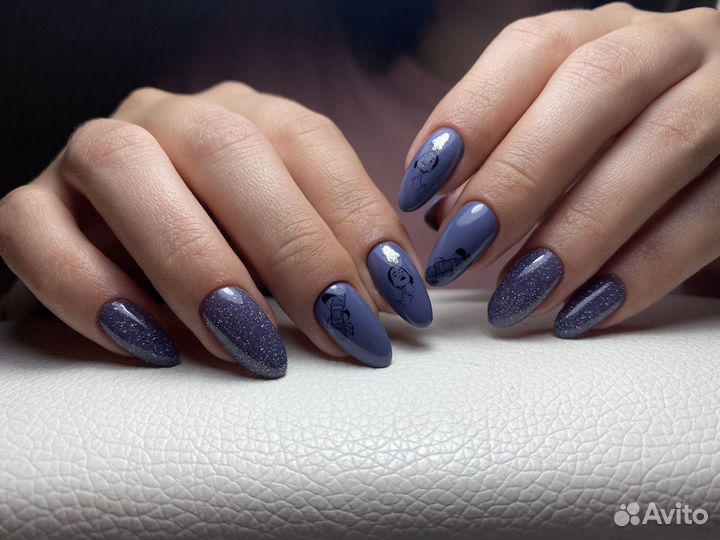 Маникюр,покрытие гель-лаком, шугаринг